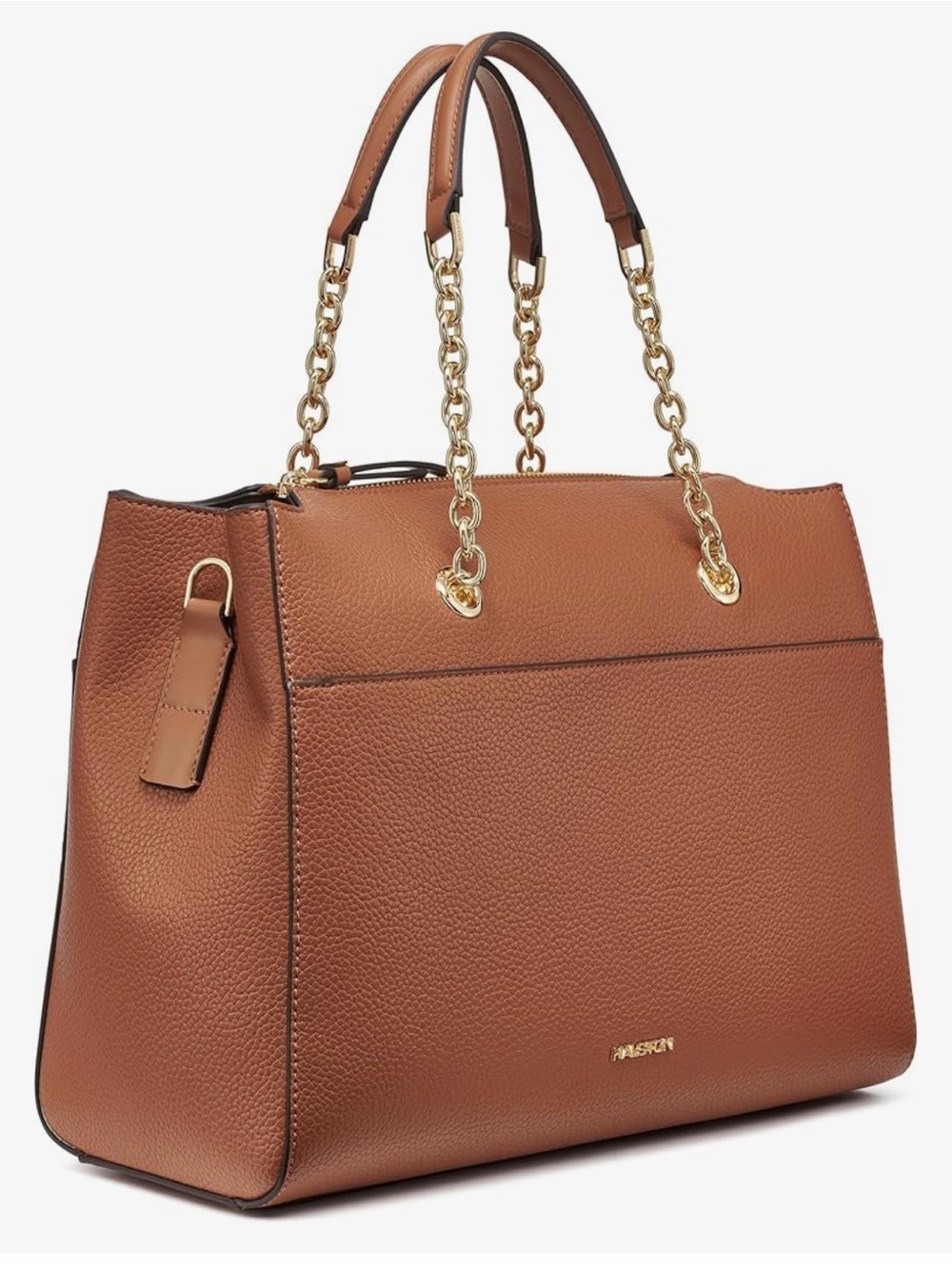 H HALSTON Women's Janis Top-zip Bag